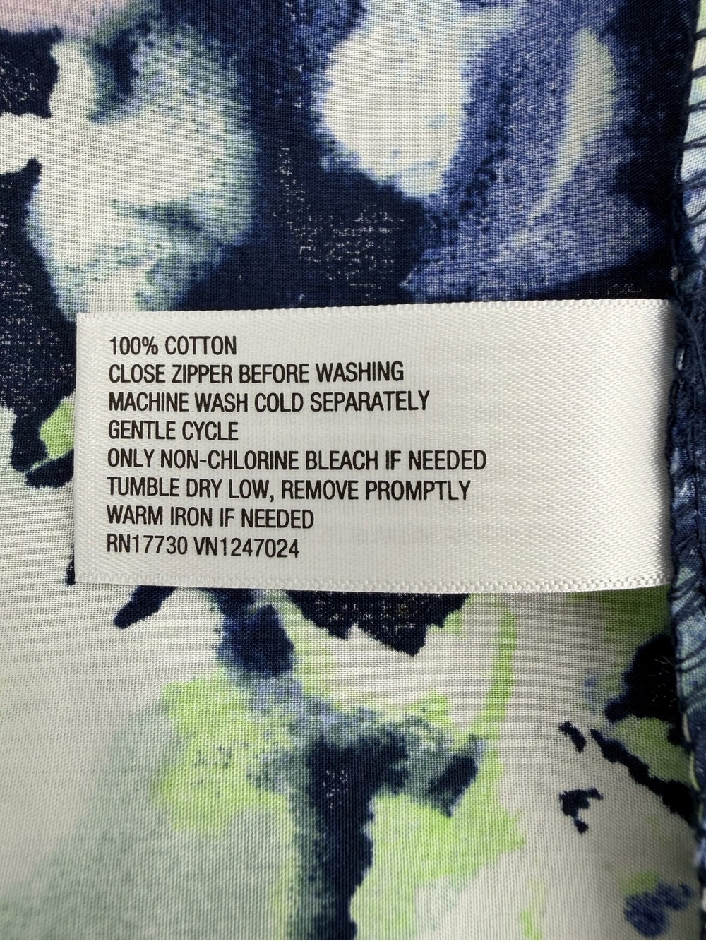 A New Day Navy Blue Floral Ruffle Sleeve Midi Dress XS NWT - Picture 8 of 13